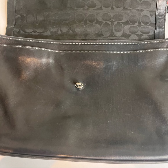 COACH | Morgan #6457 LEATHER LAPTOP MESSENGER BAG - Picture 6 of 14